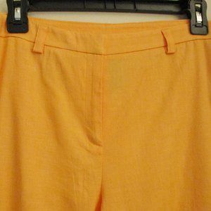 NWT! JONES NEW YORK SIGNATURE Women's Sea Island Ankle Pants, Apricot, Size 10